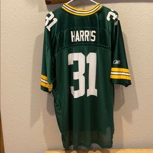 Al Harris 31 Packers Jersey XL Reebok